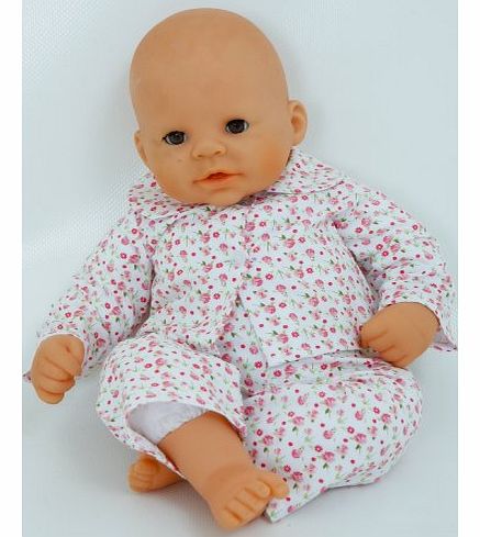 DOLLS FLOWER PYJAMAS SMALL SIZE 14-18INS[ 35-45 CM]